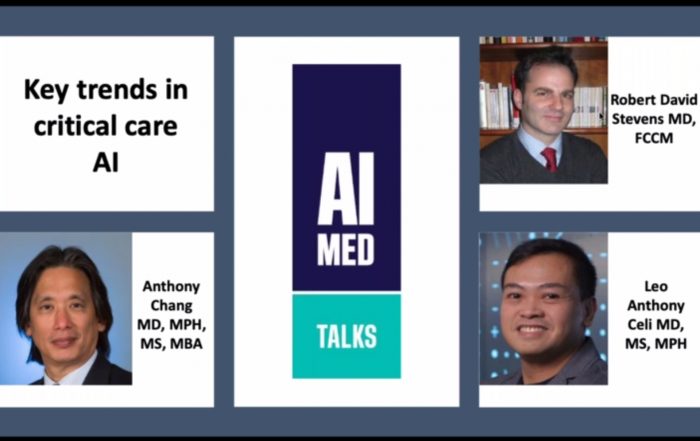 AIMed virtual event AIMed ICU intensive care unit critical care artificial intelligence AI machine learning ML deep learning physician clinician patient pandemic COVID-19 novel coronavirus webinar key trends science technology algorithm models prediction mortality Harvard Medical School Johns Hopkin University unsupervised learning techniques