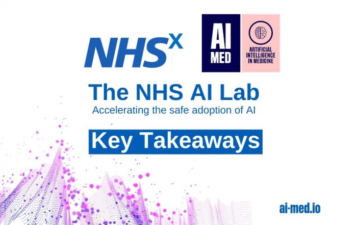 artificial intelligence AI machine learning ML data algorithm model system physician clinician patient research study AIMed NHSx National Health Service UK NHSx digital unit innovation COVID-19 pandemice science technology innovation tool healthcare social care